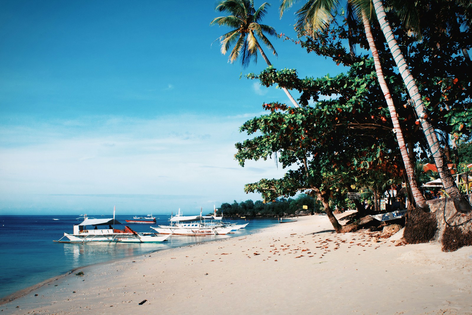 Nearby beach